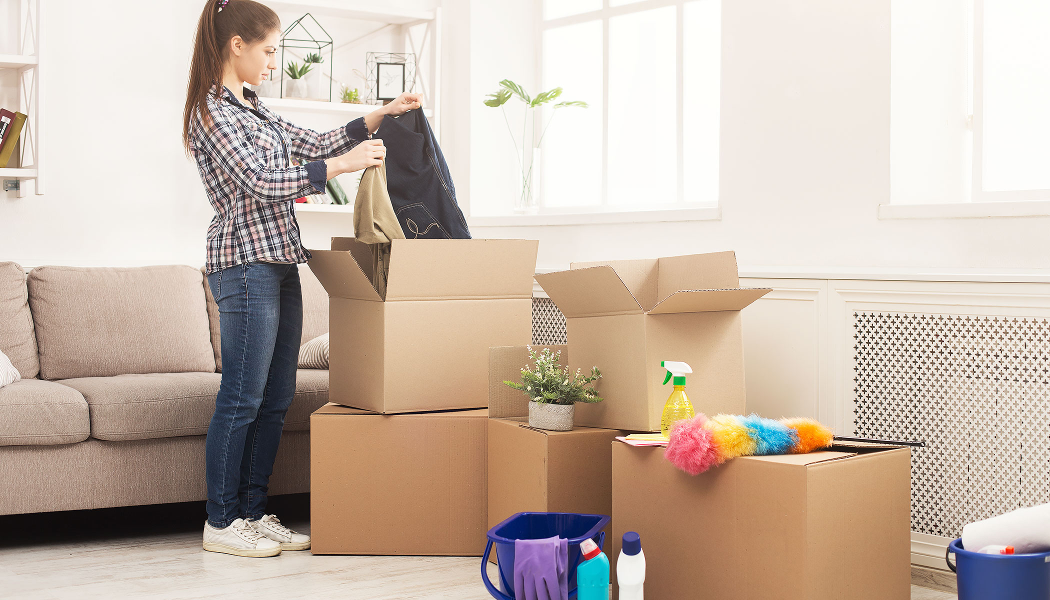 Tips for Cleaning and Sanitizing During a Move - COVID-19