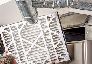 How to improve indoor air quality: change furnace air filter