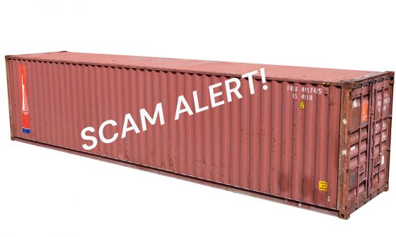 Shipping Container Sales: How to Spot a Scam