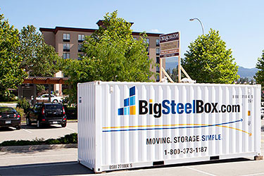 Renovation storage for hotels and motels - BigSteelBox