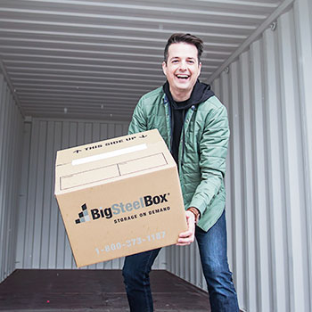 Todd Talbot, BigSteelBox Moving & Storage Customer