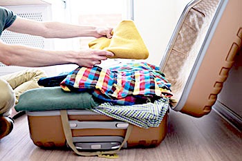 Moving Tip - use your luggage when packing