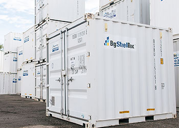 8-foot portable storage container - BigSteelBox
