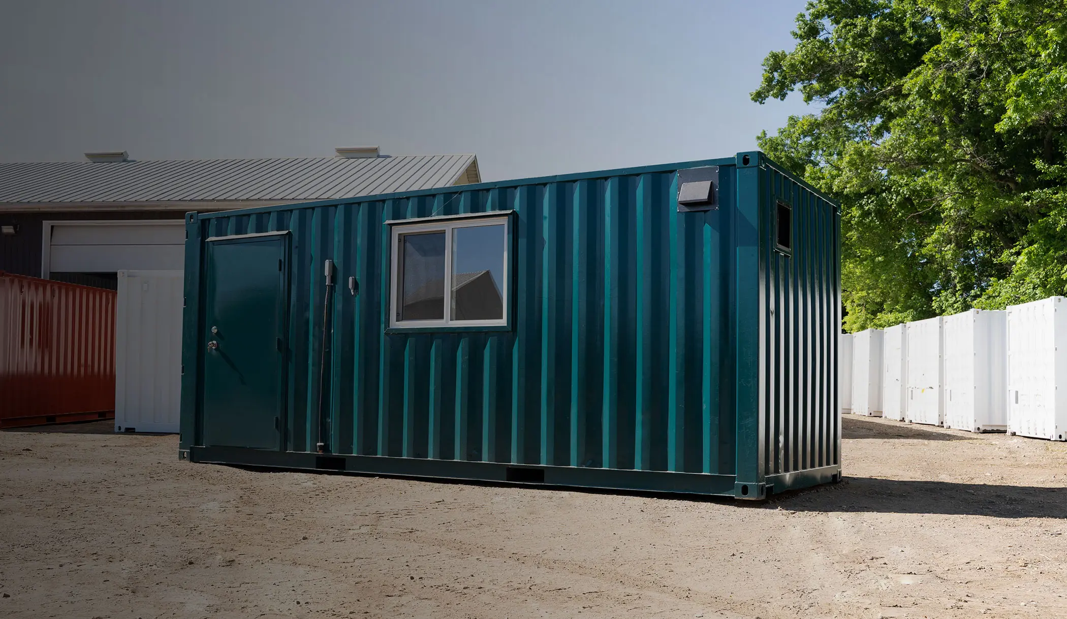 Modified Shipping Containers - Custom Paint - BigSteelBox