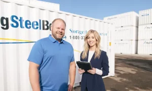 BigSteelBox Staff in storage yard