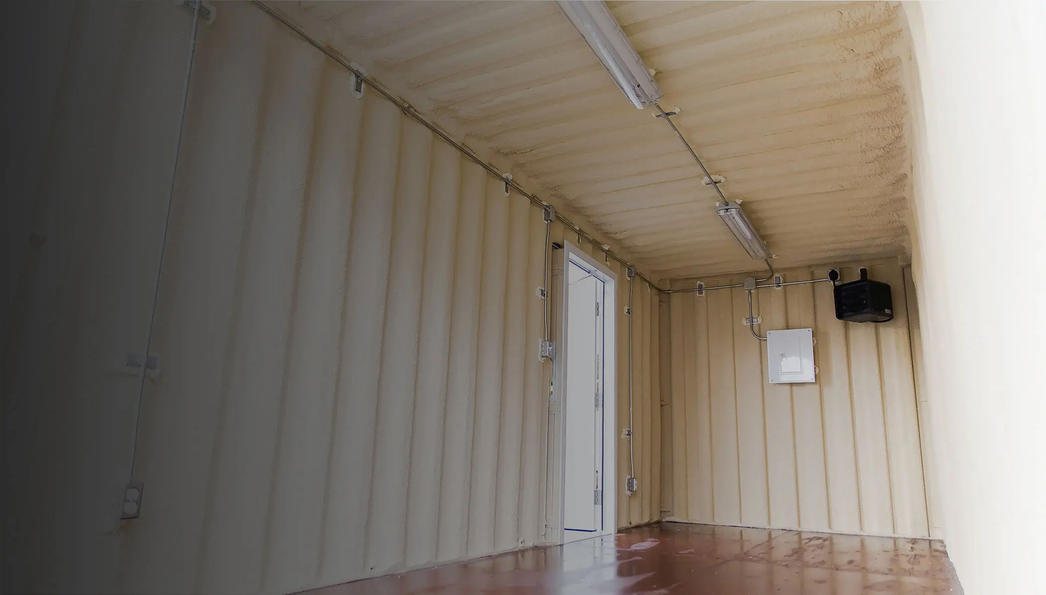 Electrical Options - Storage Units with Heat, Lights and Cooling - BigSteelBox