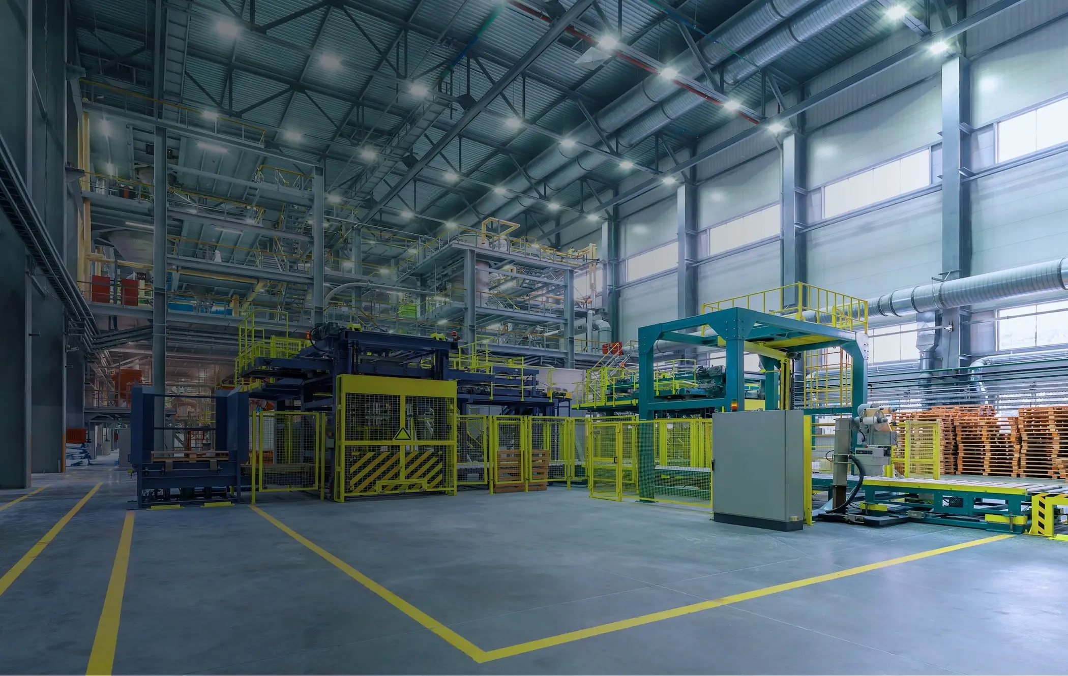 Industrial warehouse - BigSteelBox storage